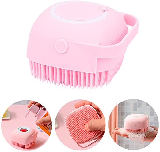 SILICONE BATH MASSAGE SOFT BRUSH
