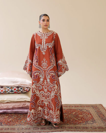 ADAN'S LIBAS FLORAL GRACE READY TO WEAR SILK
