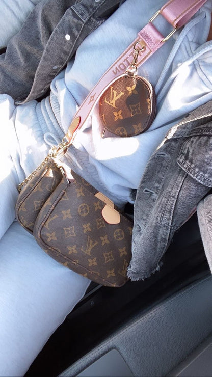 LOUIS VUITTON POCHETTE 3 PCS SET
