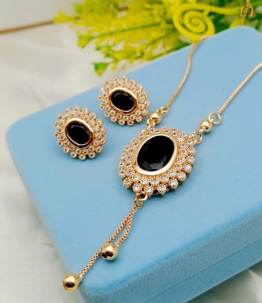 Zircon Locket Set
