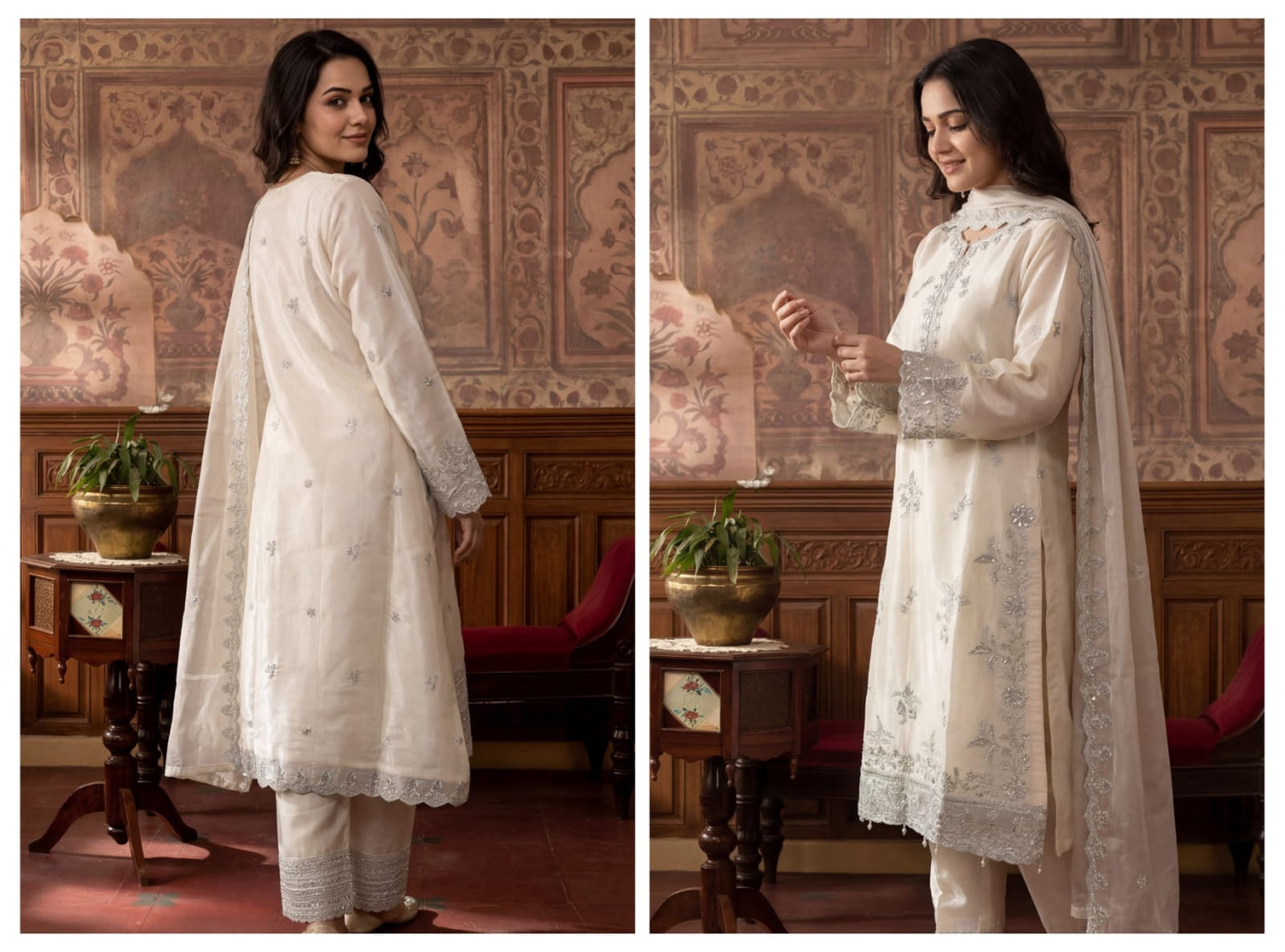 TENA Stitched Fancy Embroidered Sheesha Silk Collection