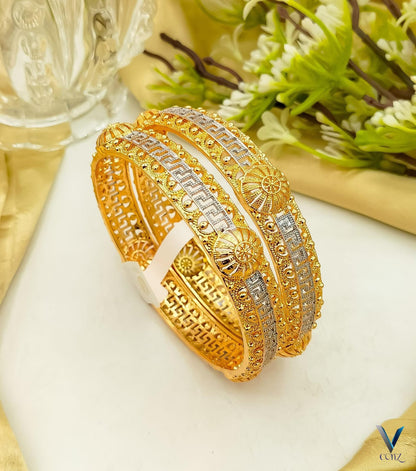 Fancy China Gold Plated Bangles