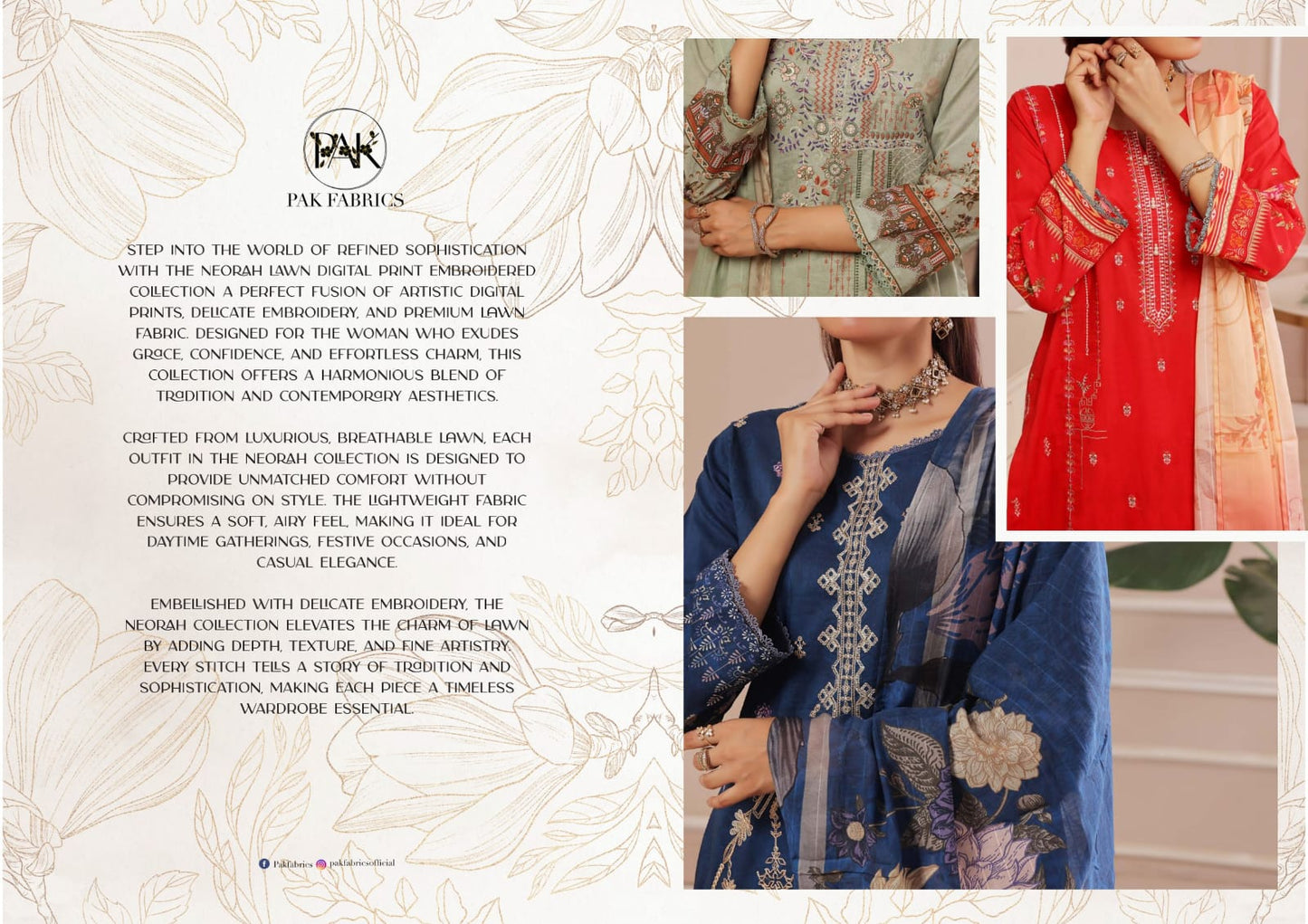 NEORAH Summer Luxury Lawn