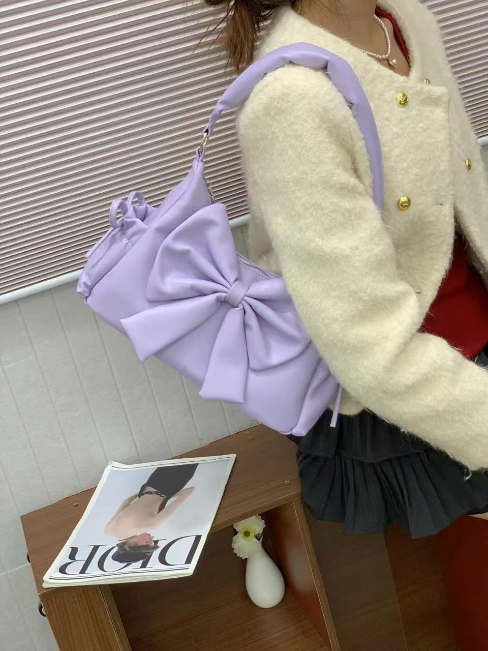OFFICIAL BRANDED BOW STYLE HANDBAG & CROSSBODY