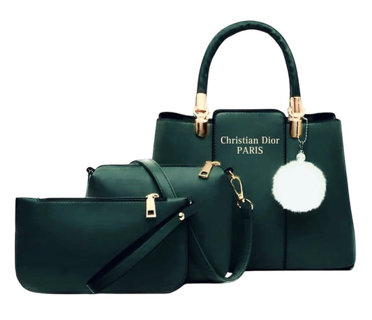 Christian Dior 3Pcs Shoulder Bag