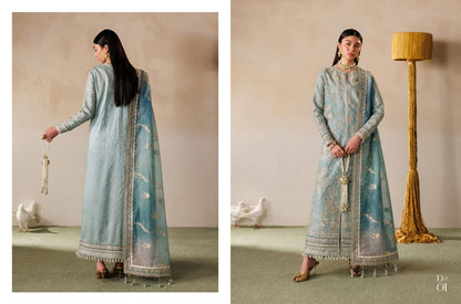 BAROQUE Embroidered LAWN 26 Eid Collection