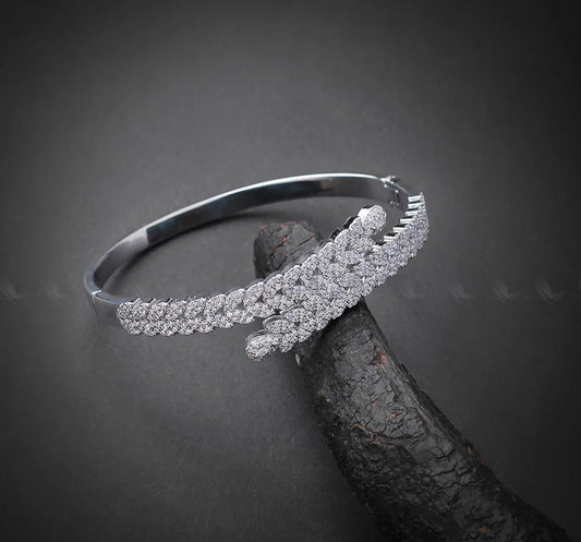 American diamond zarkun openable bangle