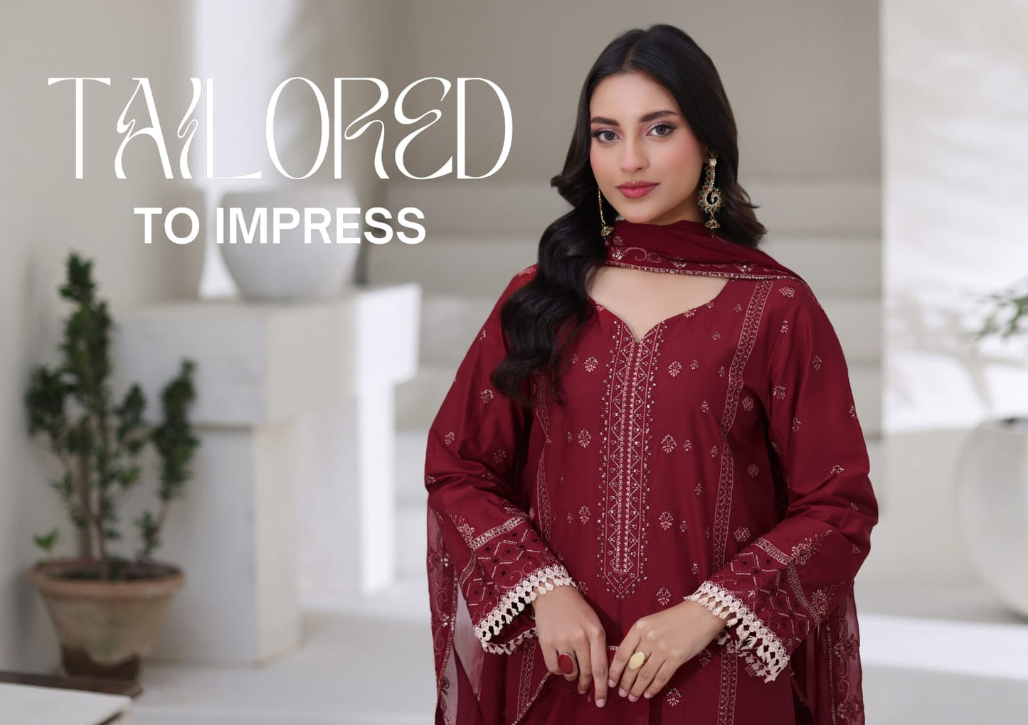 T.PARISHAY Embroidered 3 Piece Lawn EID Collection