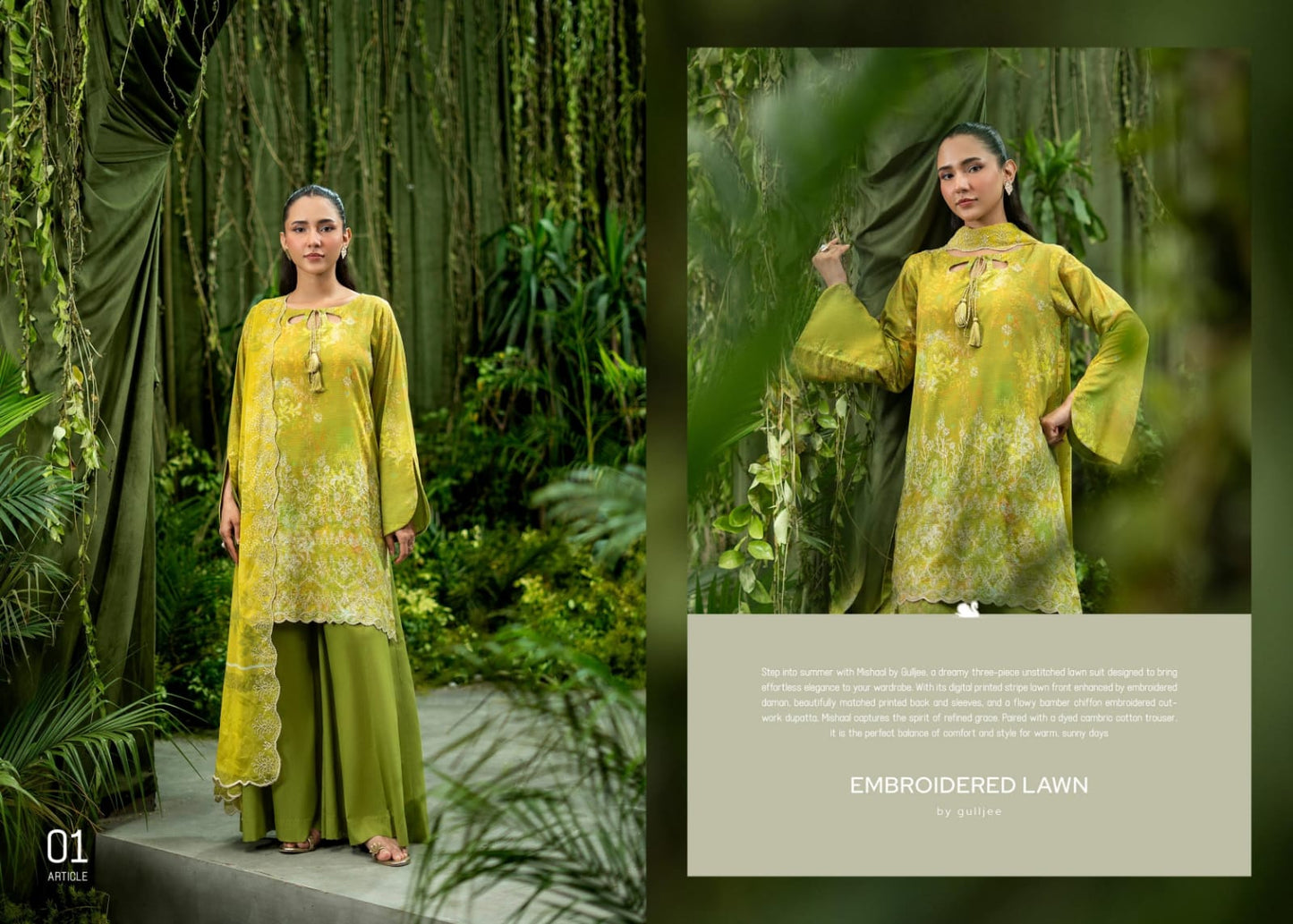 MISHAAL EMBROIDERED COLLECTION