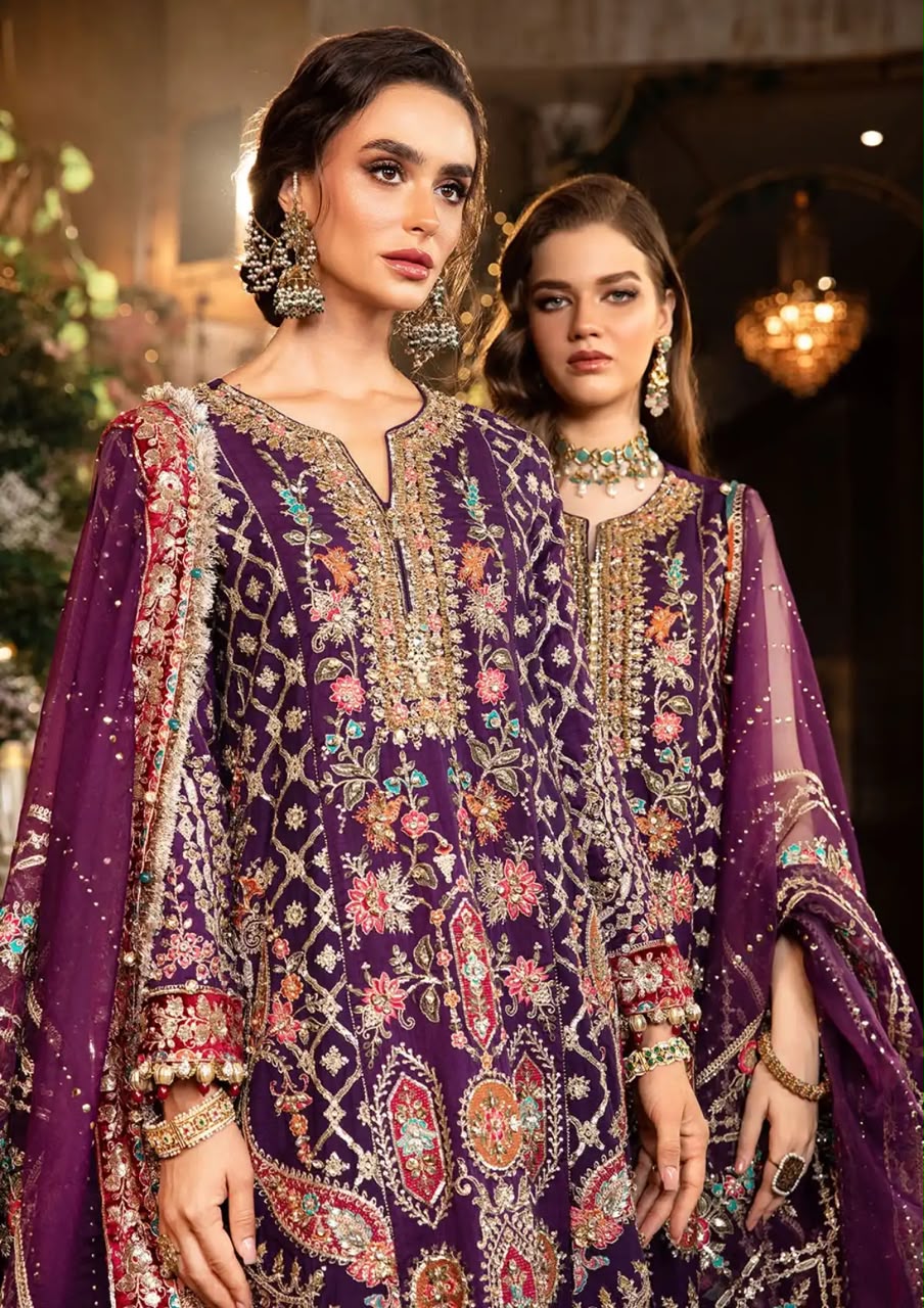 Maria-B Chiffon Embroidered Collection