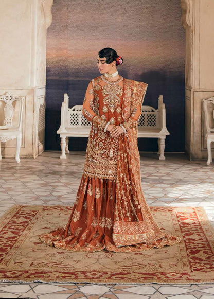 Afrozeh Embroidered AF22B 2 Rangreza Bridal Collection