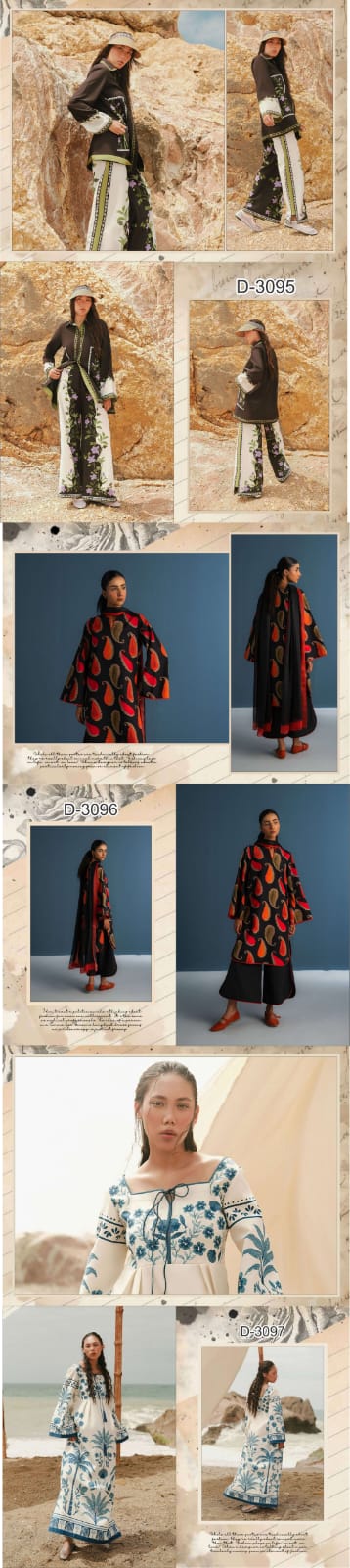 Replica 3 Pcs Lawn Coco