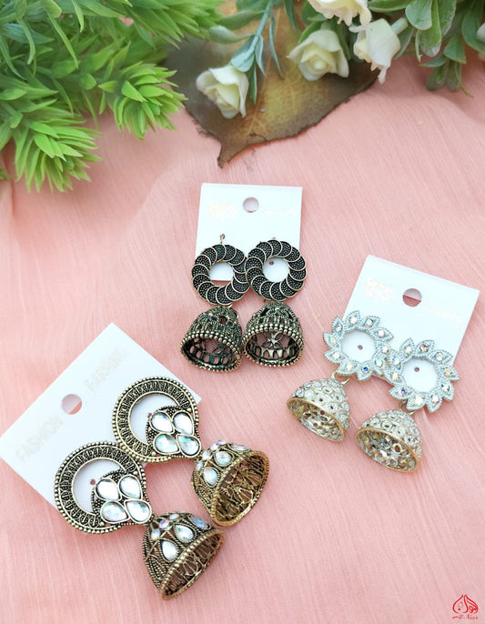 3 Pc Indian Jhumki