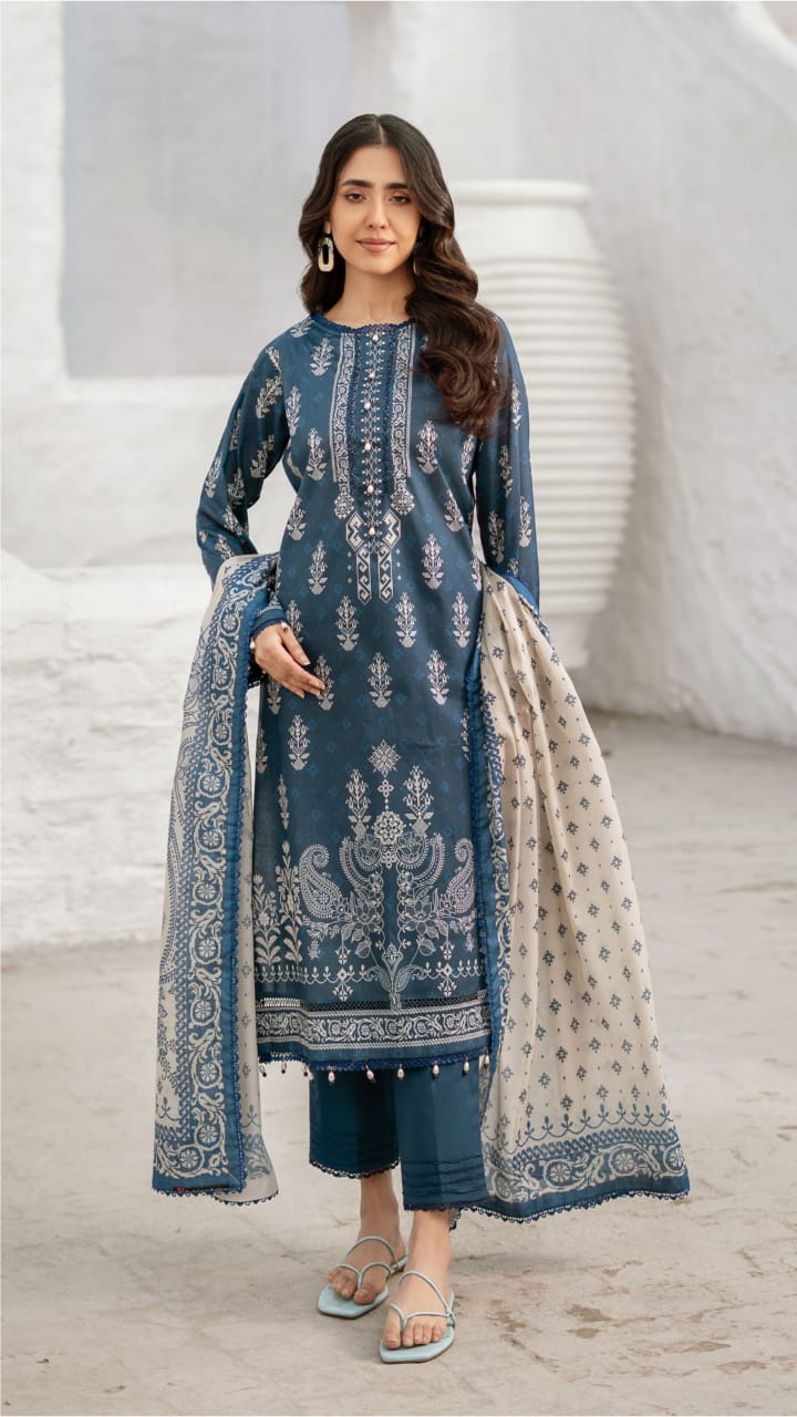 Colors Digital Printed Lawn