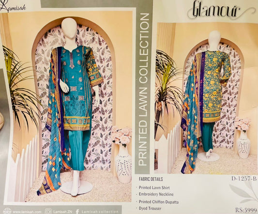 Glamour Printed Lawn
