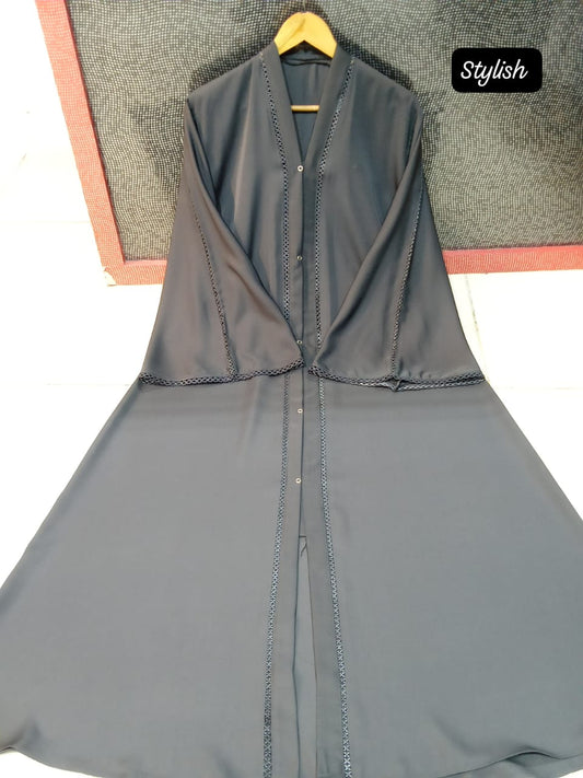 Front Open Abaya