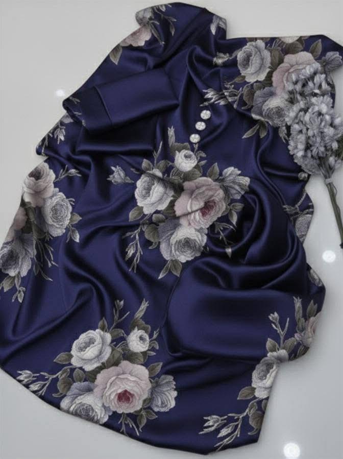 Suha By Zainab Chottani Digital Printed Silk Co-Ords Print