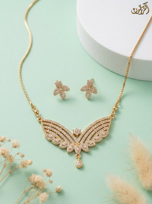 Zircon Sets Gold plated Micro Zircon Set