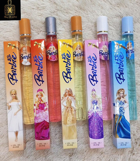 Barbie PEN PERFUME 35ML PACK OF 5 Pieces