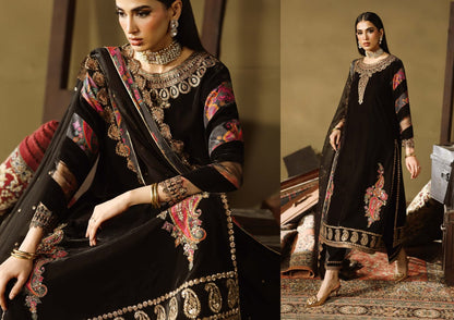 Charizma Signora Velvet Embroidered