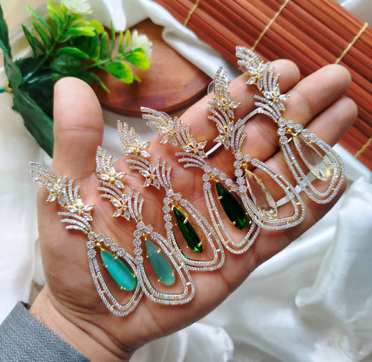 Beautiful imported A.D zarcon Earing