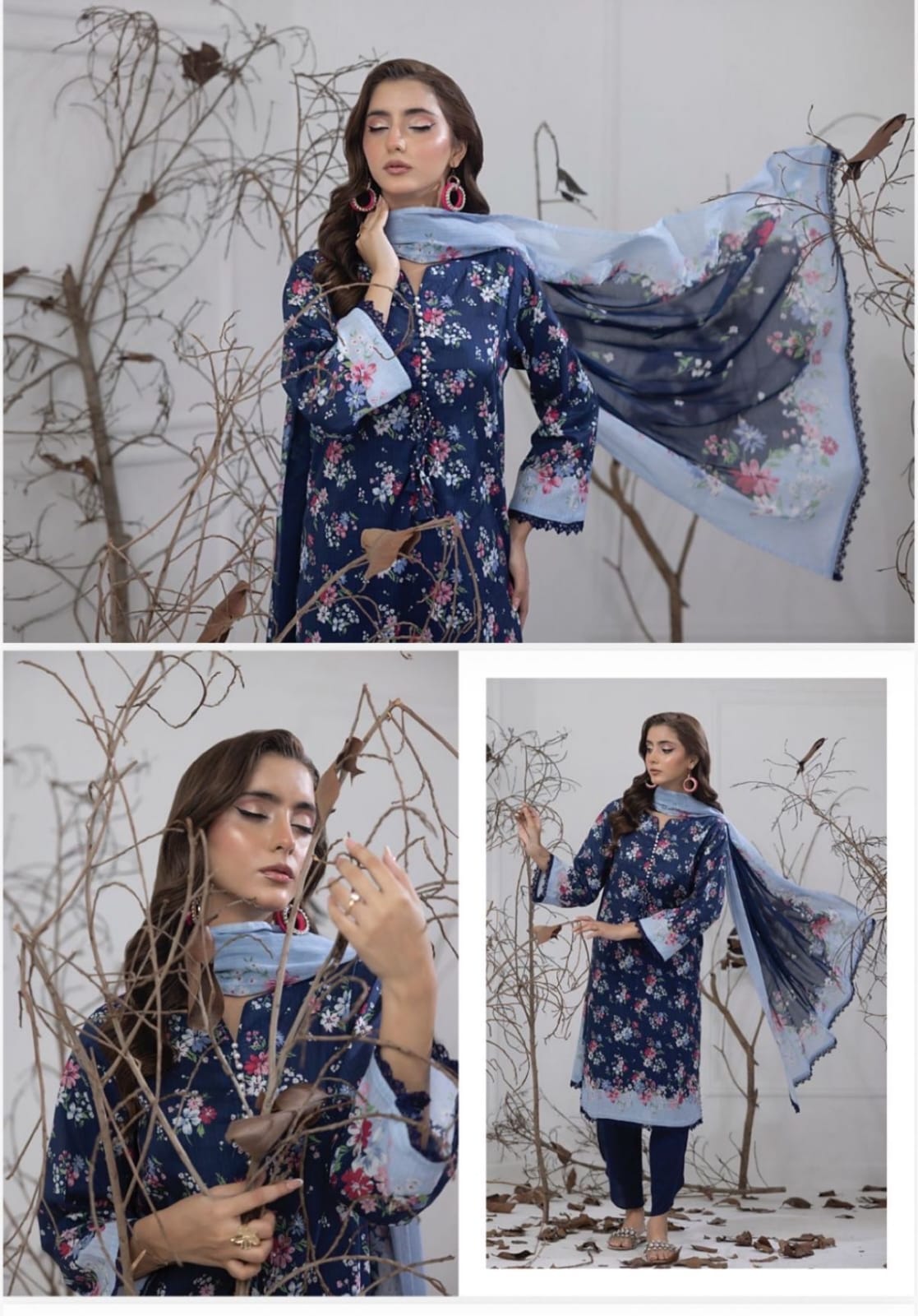 SALINA Digital Printed MIDSUMMER CAMBRIC Collection
