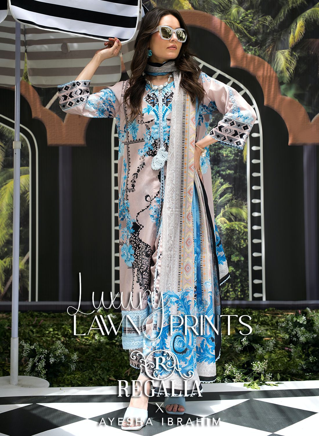 AYESHA IBRAHIM LUXURY LAWN PRINTS