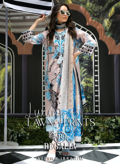 AYESHA IBRAHIM LUXURY LAWN PRINTS