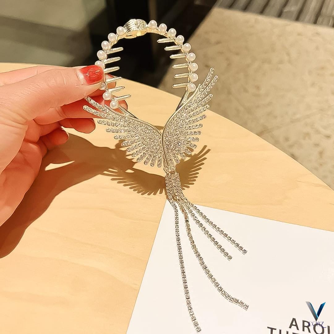 Fancy China butterfly hair Clew