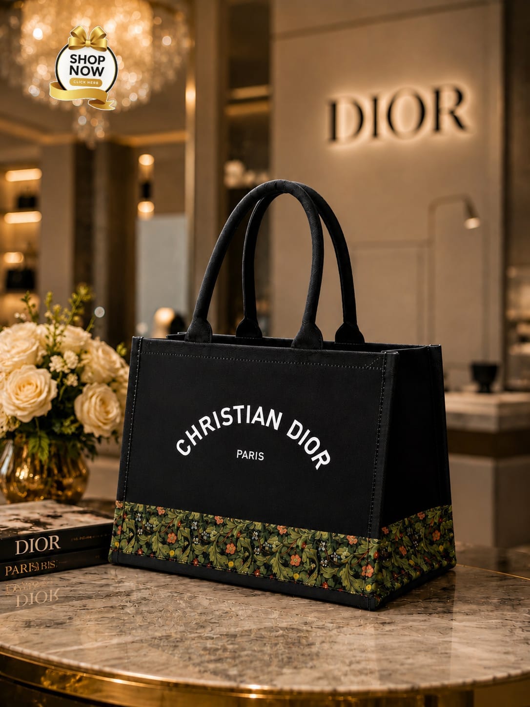 Christian Dior Big Size Tote Bag