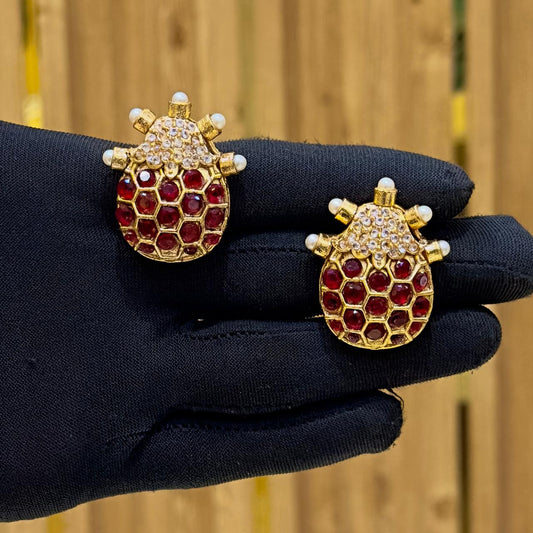 🍓Zercon egyption small strawberry Earrings 🍓