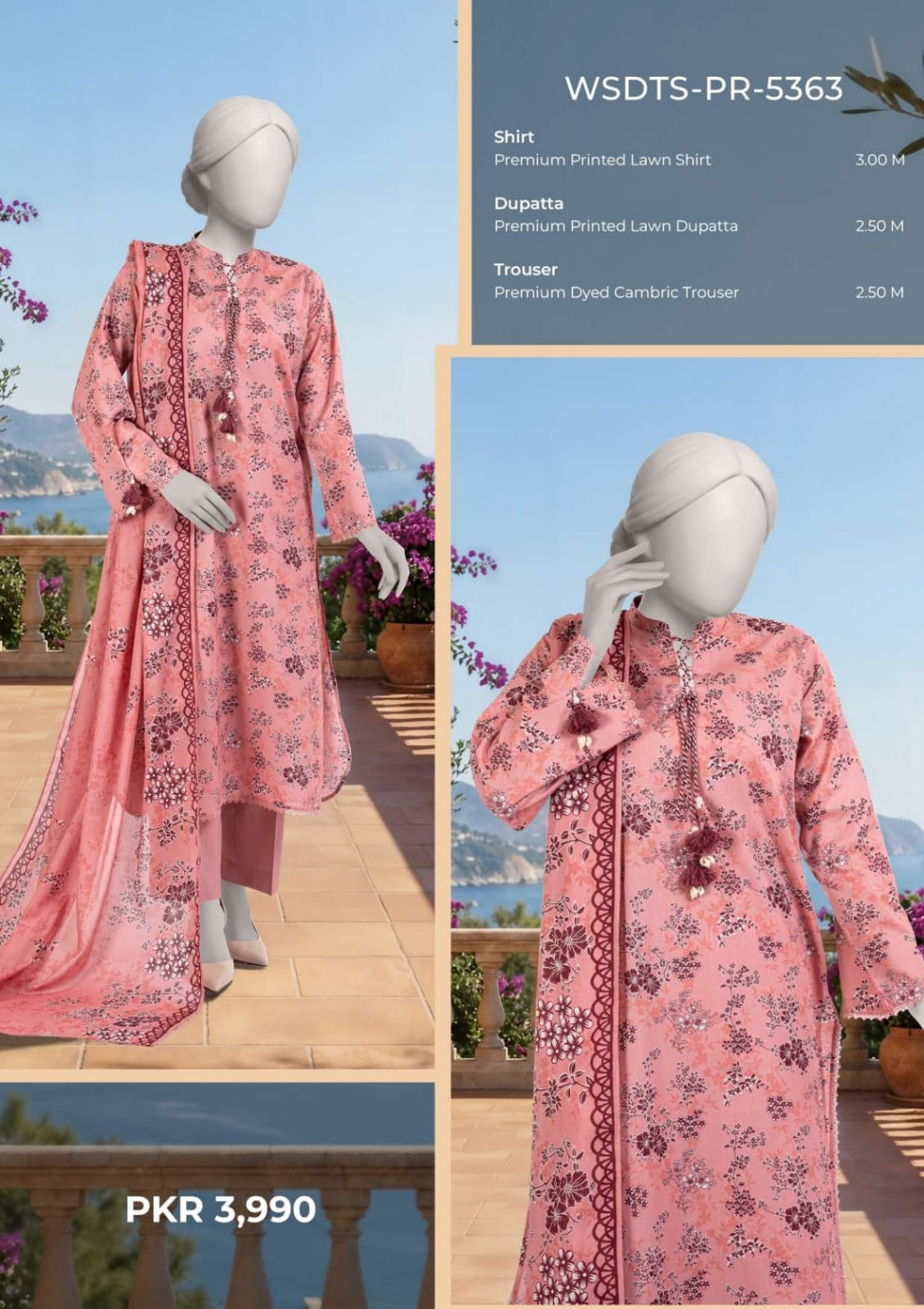 MTJ Spring Summer DIGITAL PRINTED LAWN COLLECTION Vol 14 2026