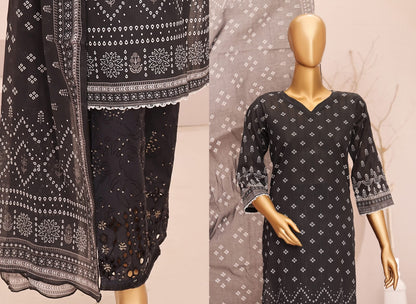 Forever Black Series Digital Printed Doria Lawn