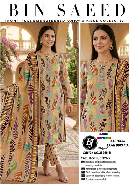 BJ Cotton Dupatta