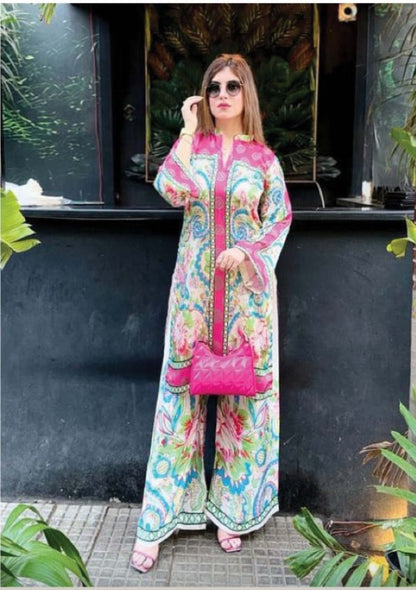 Floral Digital Printed