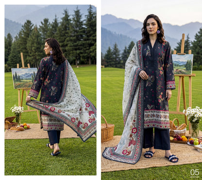 ELAYA PRINTS PREMIUM DROP 106 Lawn Prints