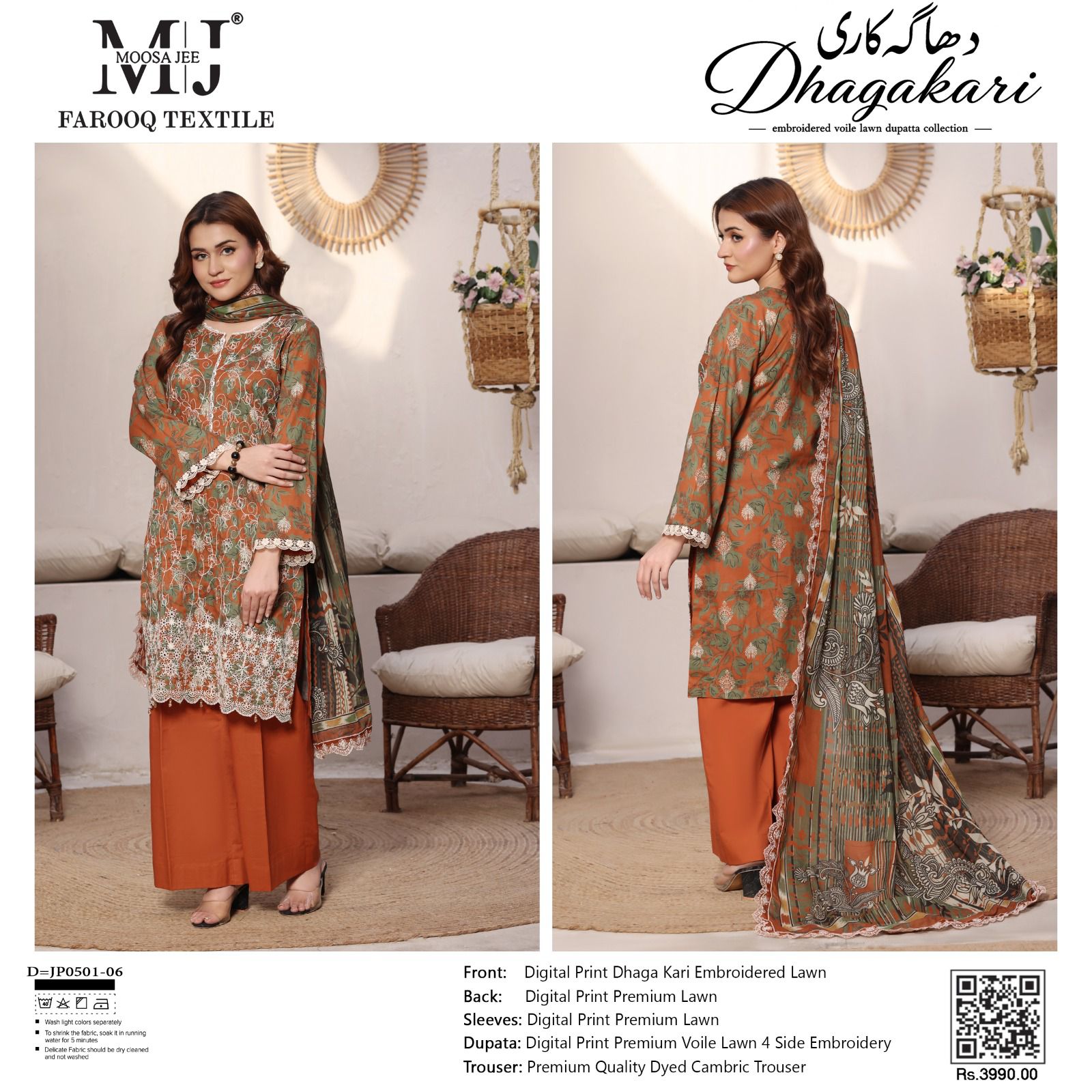 Dhagakari Embroidered Collection Vol-1