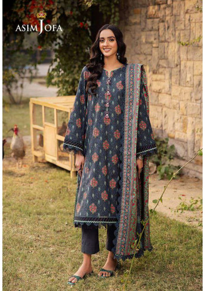 ASIM JOFA Printed Lawn Combined