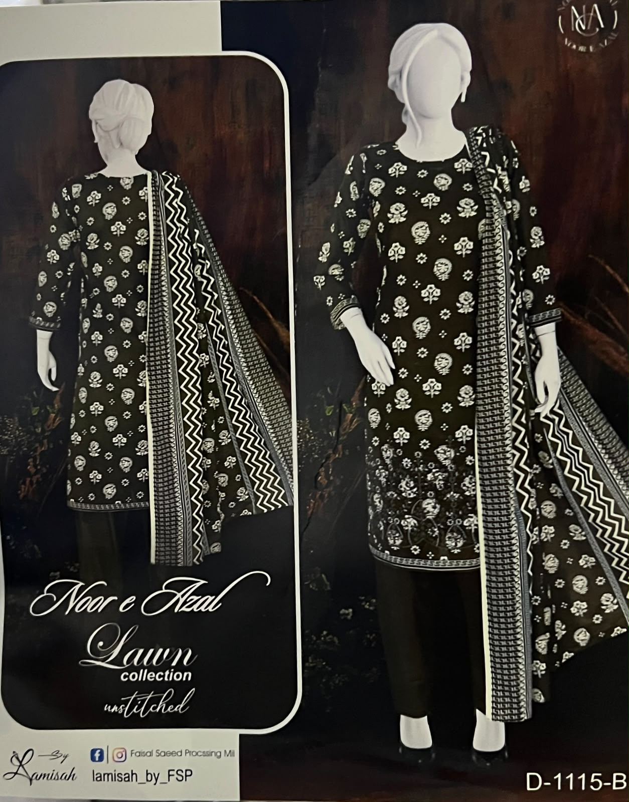 Noor e Azal Lawn 2026 Collection