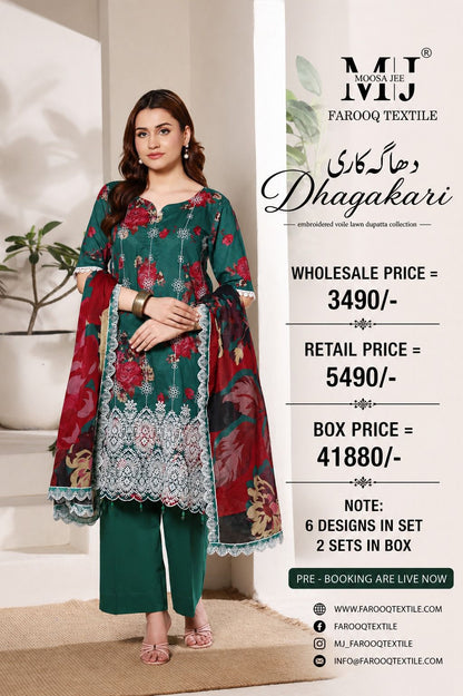 Dhagakari Embroidered Collection Vol-1