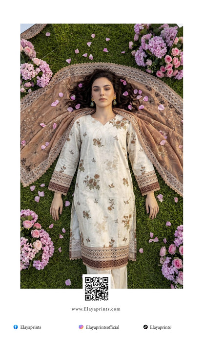 ELAYA PRINTS PREMIUM DROP 106 Lawn Prints