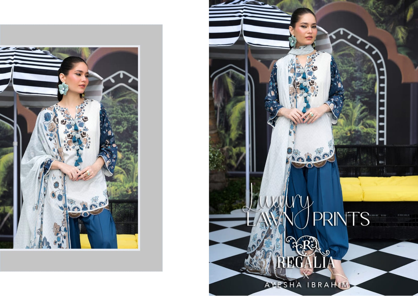 AYESHA IBRAHIM LUXURY LAWN PRINTS