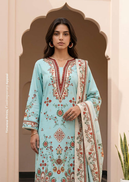 ZELLBURY LAWN Printed 3 PIECE Collection VOL-6 2026
