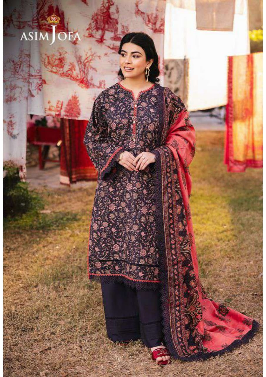 ASIM JOFA Printed Lawn Combined