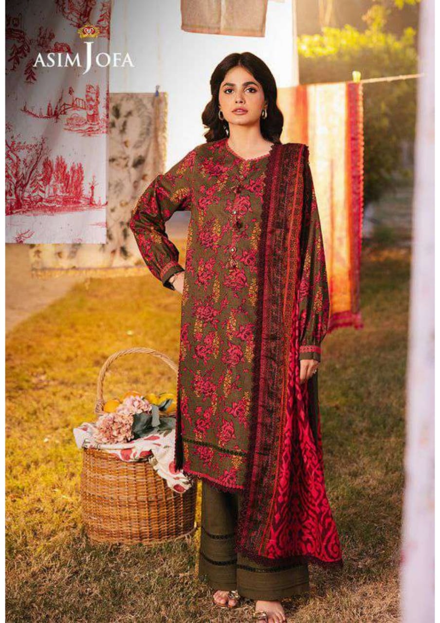ASIM JOFA Printed Lawn Combined