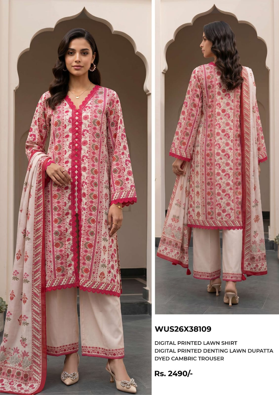 ZELLBURY LAWN Printed 3 PIECE Collection VOL-6 2026