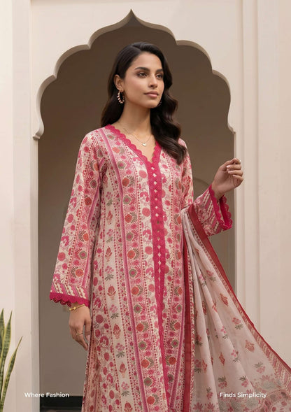 ZELLBURY LAWN Printed 3 PIECE Collection VOL-6 2026