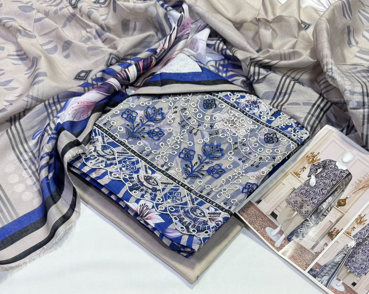 Boring Daman Embroidered Collection