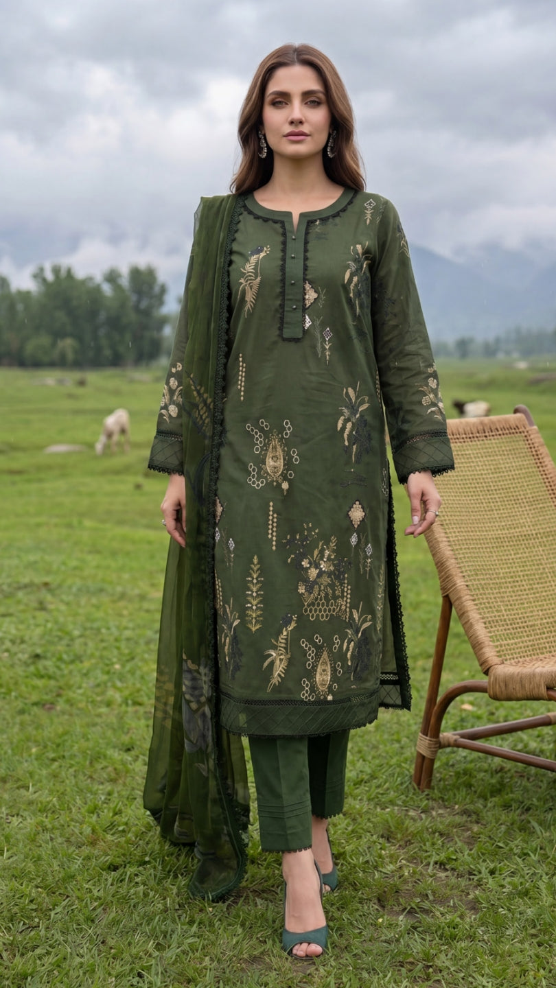 COLORS DIGITAL PRINTED LAWN CHIFFON DUPATTA EDITION
