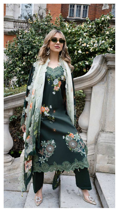 ALZOHAIB SUNSHINE BLOOM England Stories Embroidered Lawn
